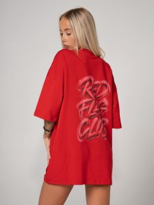 ДЪЛГА ТЕНИСКА-РОКЛЯ “RED FLAG”